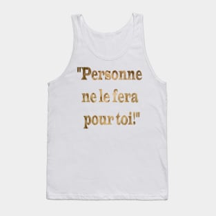 text in french Tank Top